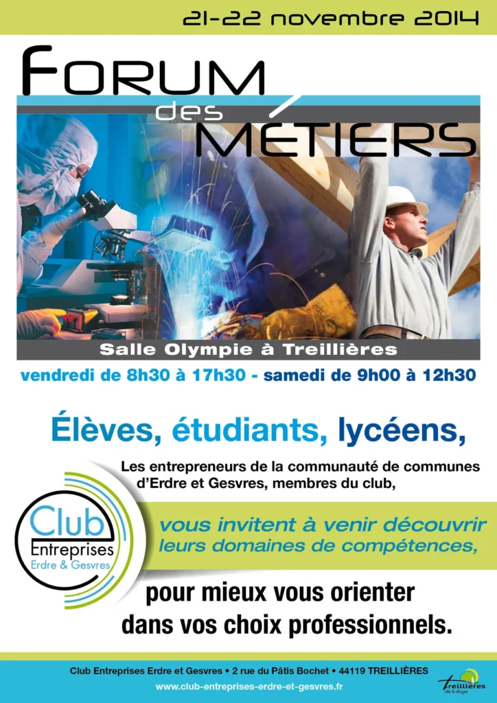 Forum des métiers 2014, Treillières