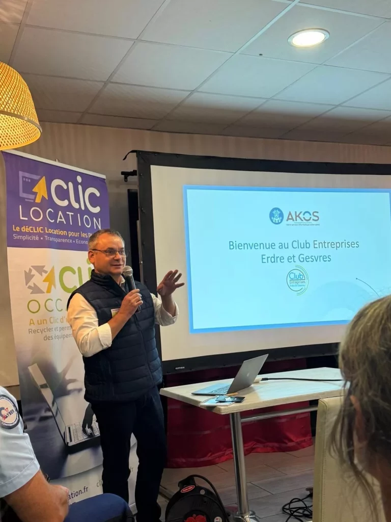 Conférence de bienvenue au Club Entreprises