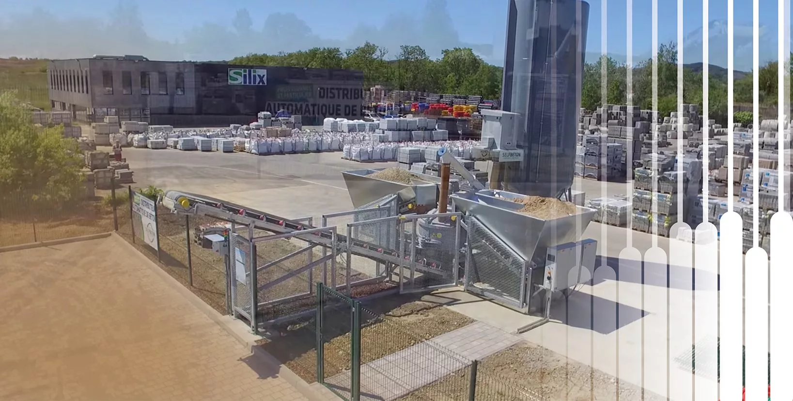 installation distribution automatique de béton, GarciaTP Vigneux-de-Bretagne