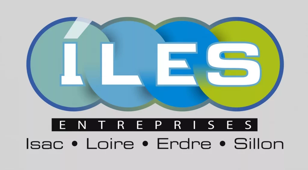 Logo d'entreprise avec couleurs vives.